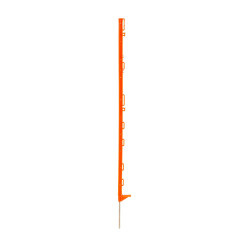 Plastični stup za električnu ogradu, dužina 105 cm, 9 okaca, narančasta