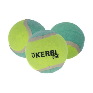 Kerbl set teniskih loptica, žuta/tirkizna