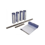 Set PVC traka/zavjesa sive boje dužine 225 cm