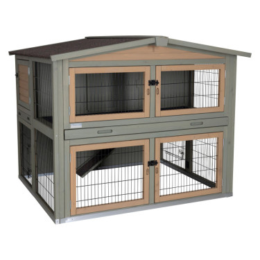 KERBL Kućica za kuniće House Suite 134 × 115 × 111 cm