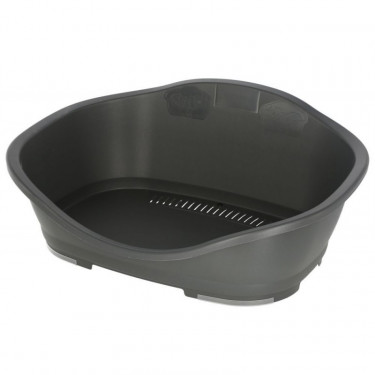Plastični ležaj SLEEPER 4, 88 × 62 × 35,5 cm, sivi