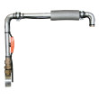 Grijaći kabel s termostatom 230 V / 49 m / 784 W