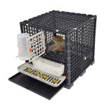 Kavez za prepelice AGROFORTEL AGF-QC-1 - modularni za 10 prepelica