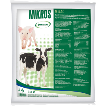 Microp MILAC - mliječna krmna smjesa, 3 kg